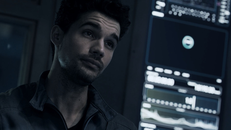 Steven Strait as James Holden in "The Expanse"