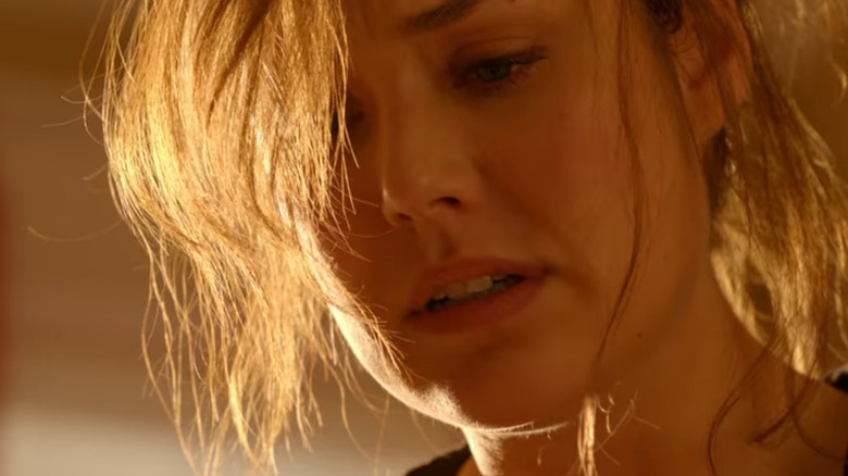 Megan Boone Elizabeth Keen scared