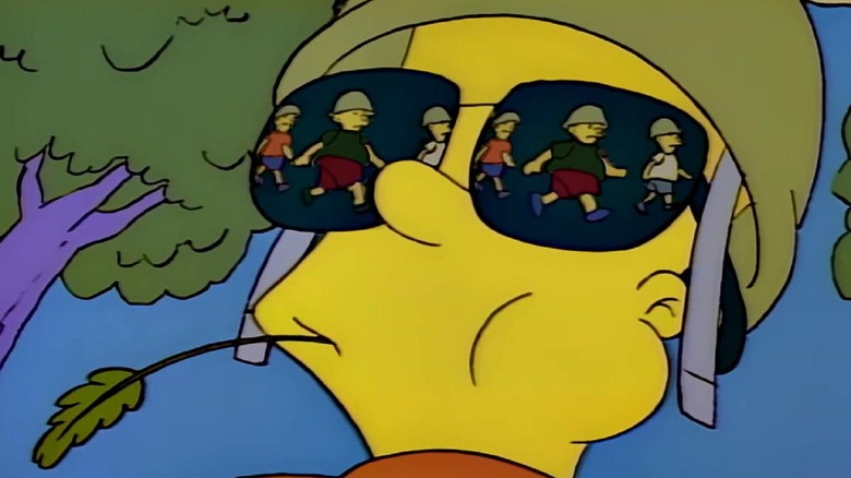 Bart Simpson as general