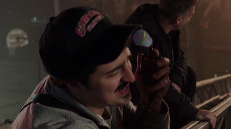 Otis uses radio on Chicago Fire