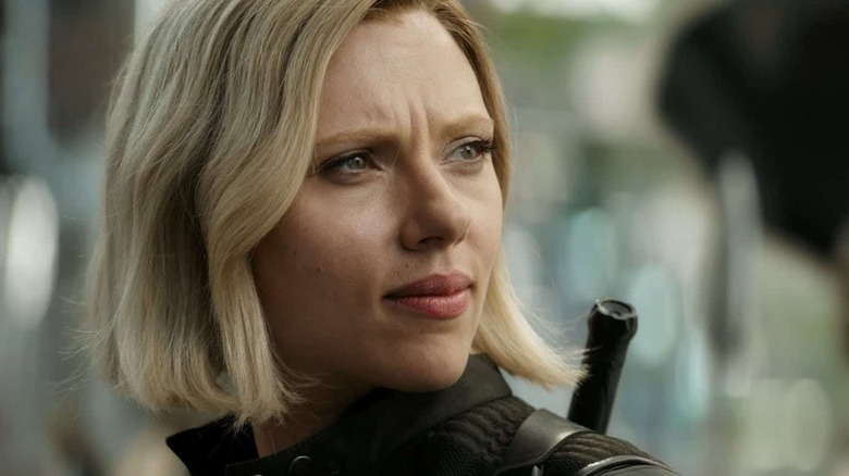 Black Widow in Avengers: Infinity War