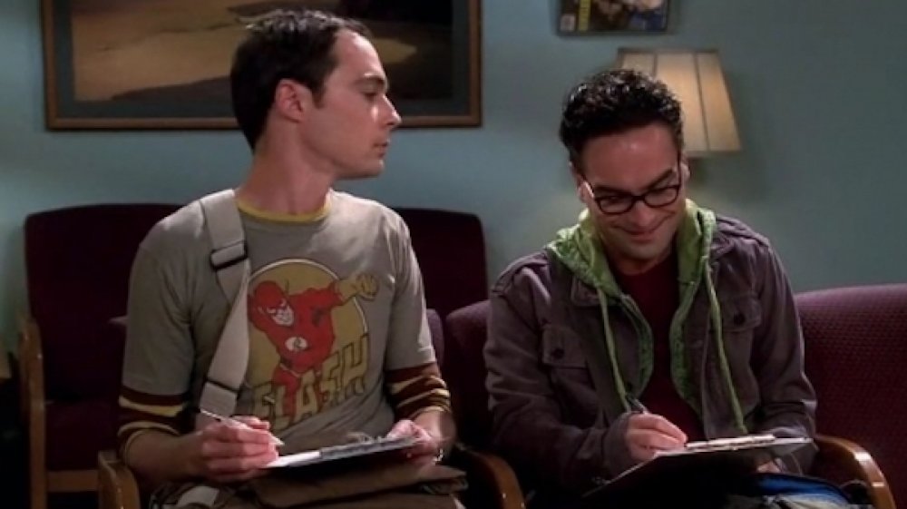 Johnny Galecki and Jim Parsons in The Big Bang Theory