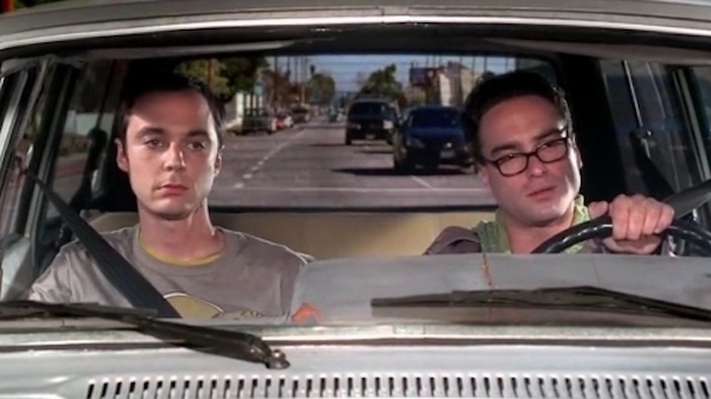 Johnny Galecki and Jim Parsons in The Big Bang Theory
