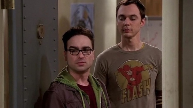 Johnny Galecki and Jim Parsons in The Big Bang Theory