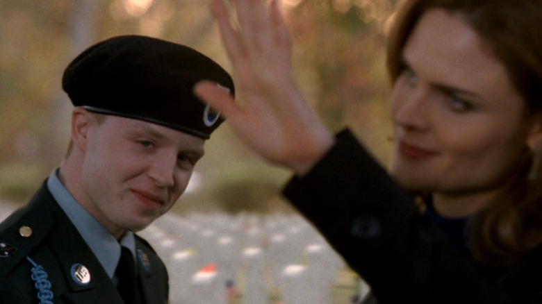 A ghost solider says goodbye