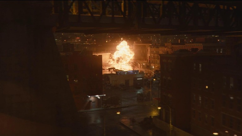 Seawall explodes in the batman
