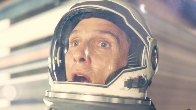 Matthew McConaughey stunned in Interstellar