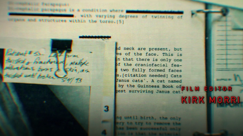 File in opening credits