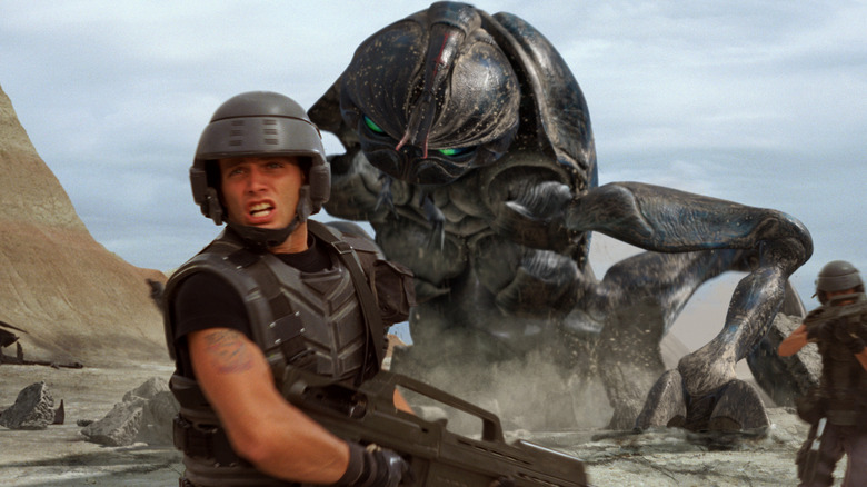 Casper Van Dien Johnny Rico tank bug