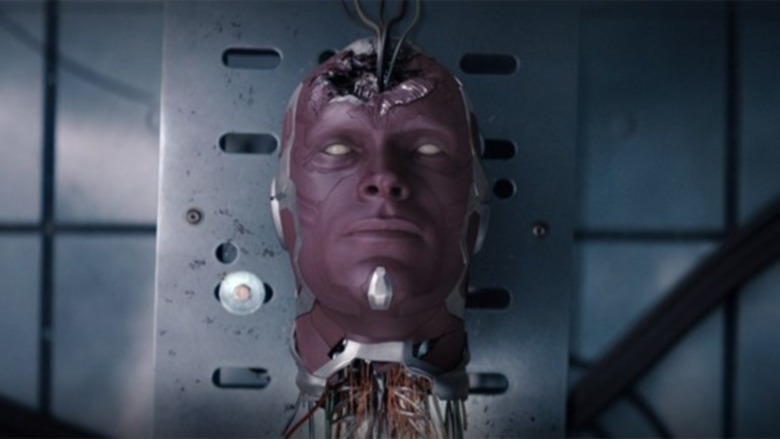 Vision's dead body.
