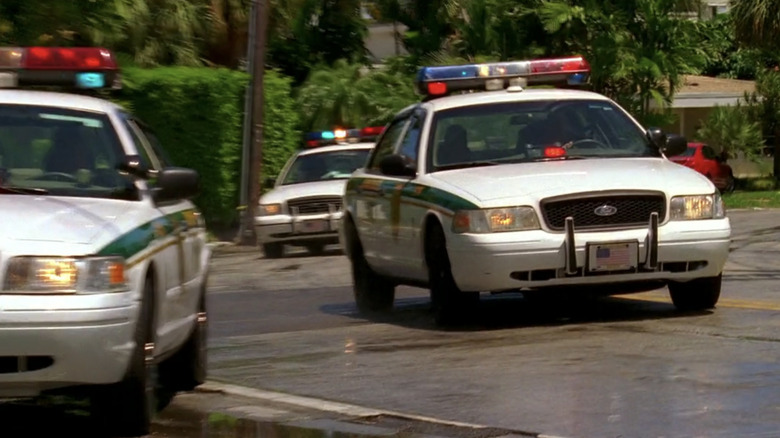 Police cars CSI: Miami