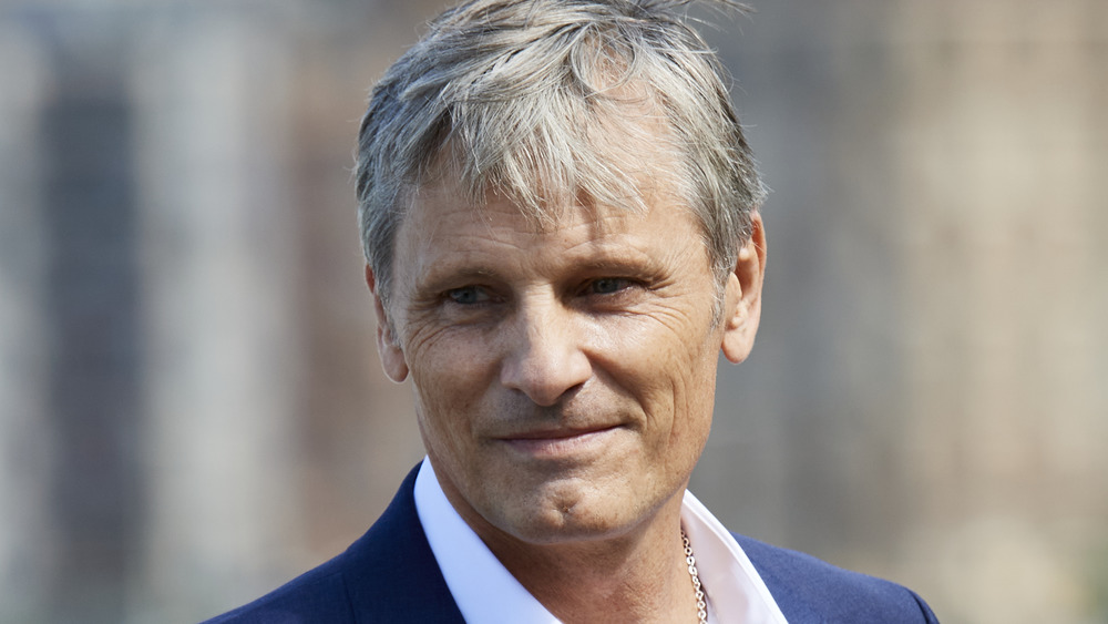 Viggo Mortensen smiling