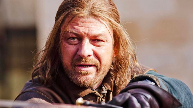 Sean Bean as Ned Stark in Game of Thrones