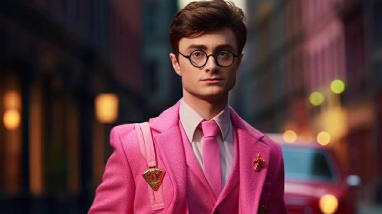 Harry Potter in pink