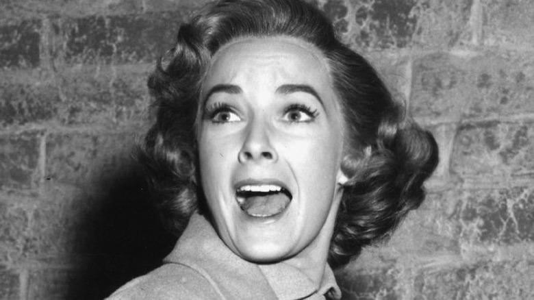 Lila Crane screams in Psycho