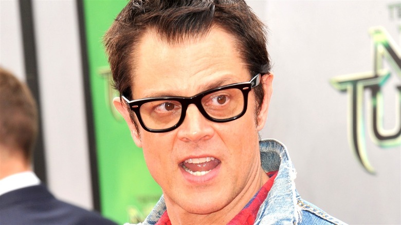 Johnny Knoxville sideburns glasses