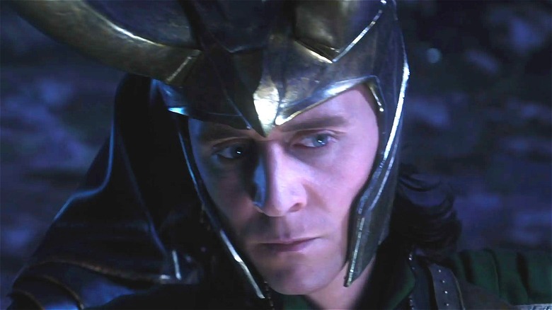 Tom Hiddleston as Loki in "The Avengers"