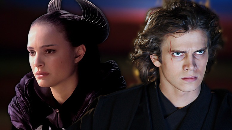 Padme Amidala and Anakin Skywalker upset