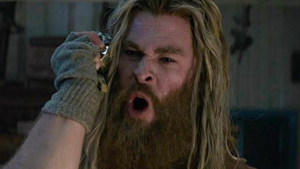 Thor screaming at Noobmaster