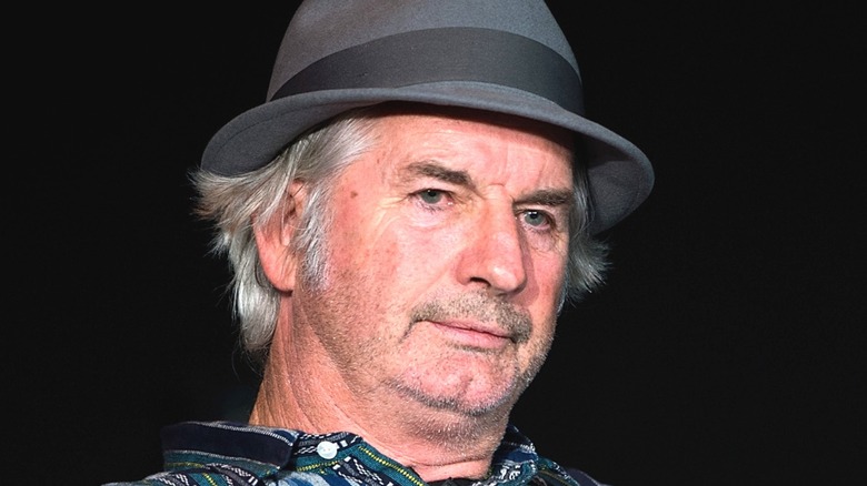 John Jarratt from Wolf Creek in a hat