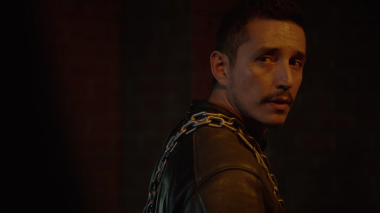 Gabriel Luna as Robbie Reyes (aka Ghost Rider) in Agents of SHIELD