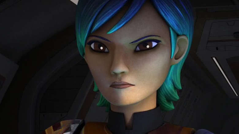 Sabine Wren frowning