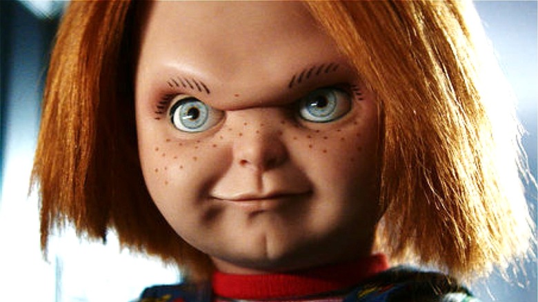 Chucky smirks