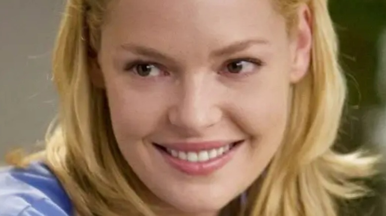 Izzie Stevens smiling