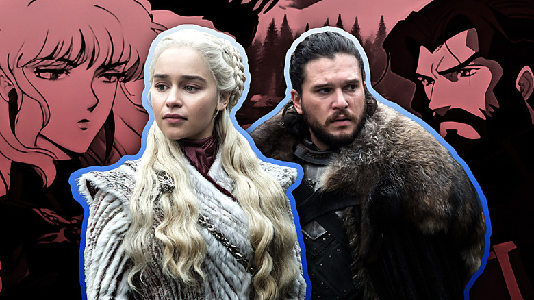 Jon Daenerys animated background