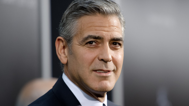 George Clooney at the premiere of Gravity in 2013