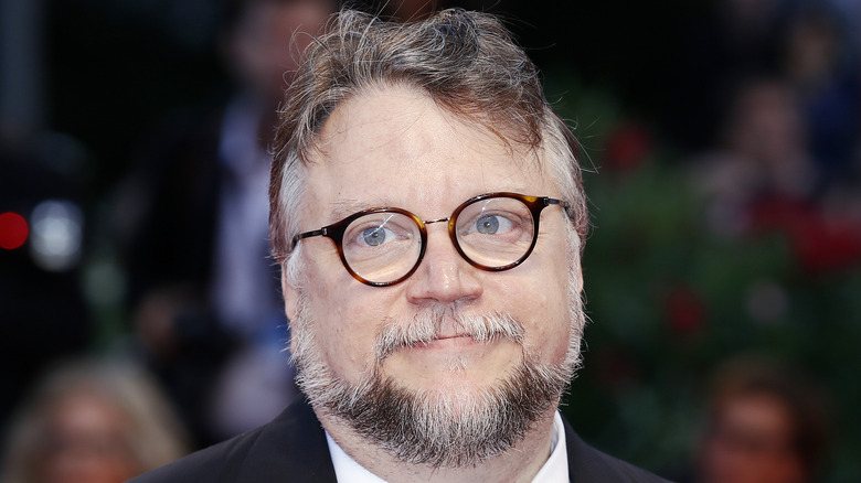 Guillermo del Toro on red carpet