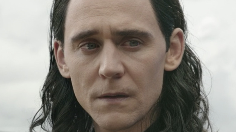 Loki looking scared and helpless in Ragarok