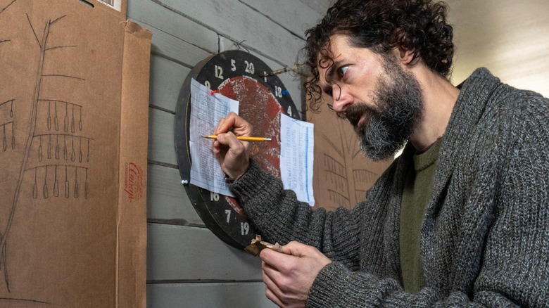 Jade scribbling notes on From