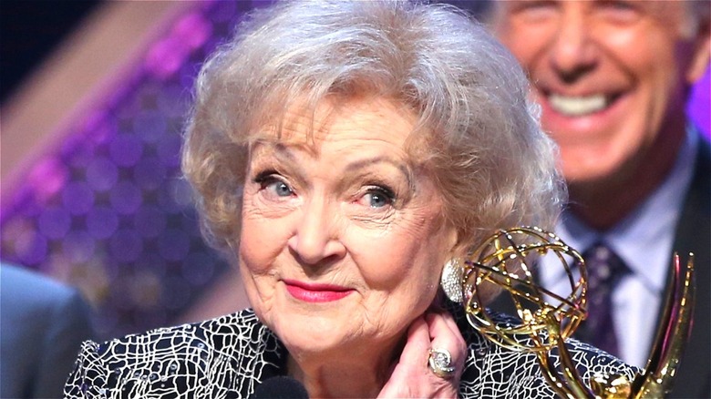 Betty White at the Emmys