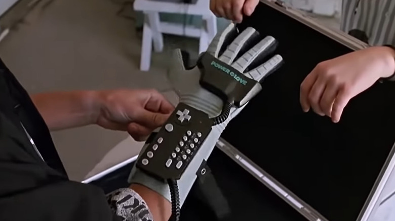 Lucas Barton wearing Power Glove