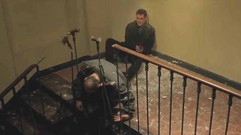 The Bourne Identity stairwell scene