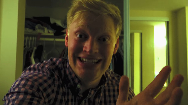 Milk excitedly talking to the camera in Milk & Serial