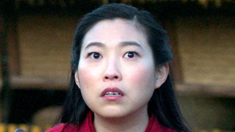 Awkwafina afraid in Shang-Chi