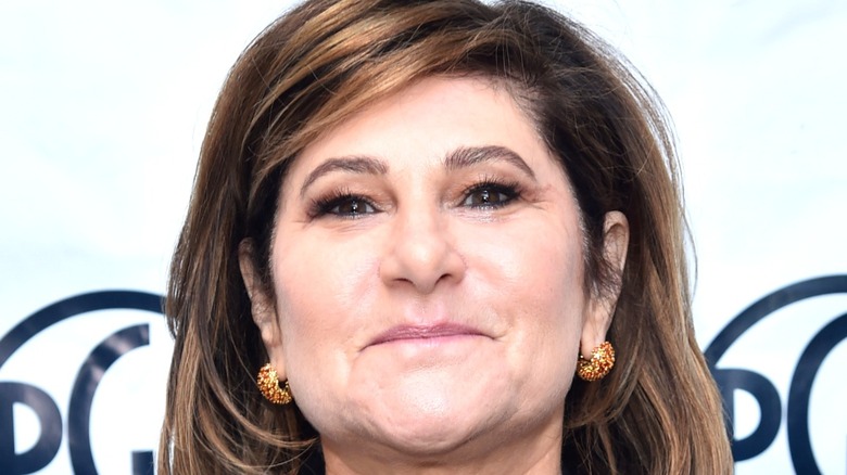 Amy Pascal on the red carpet