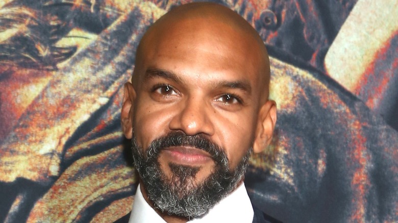 Khary Payton posing