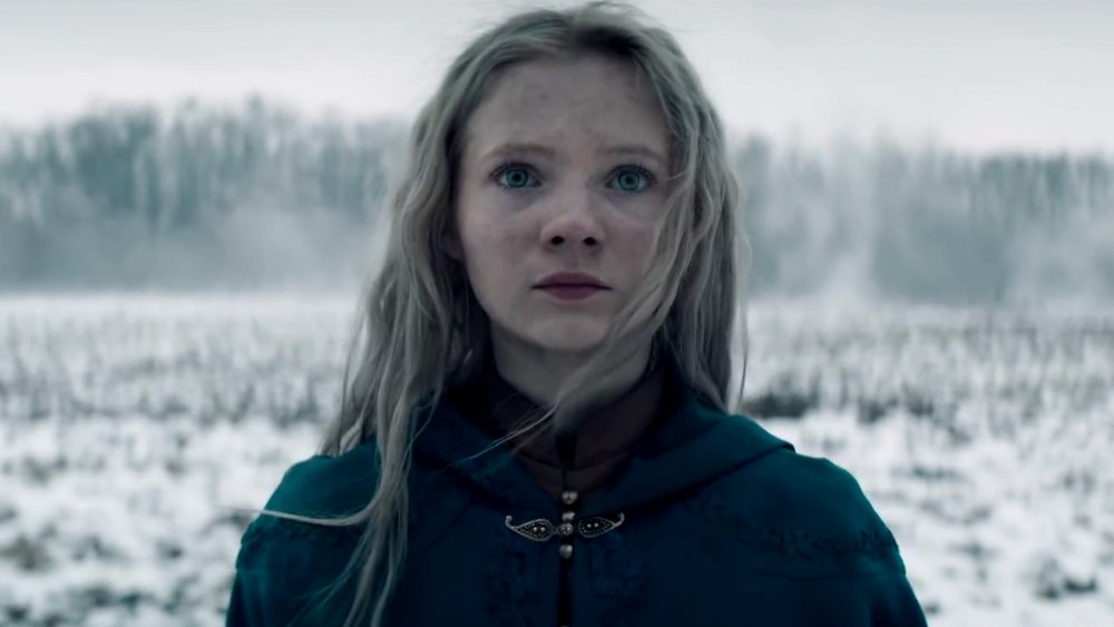 Freya Allan as Princess Ciri on Netflix's The Witcher