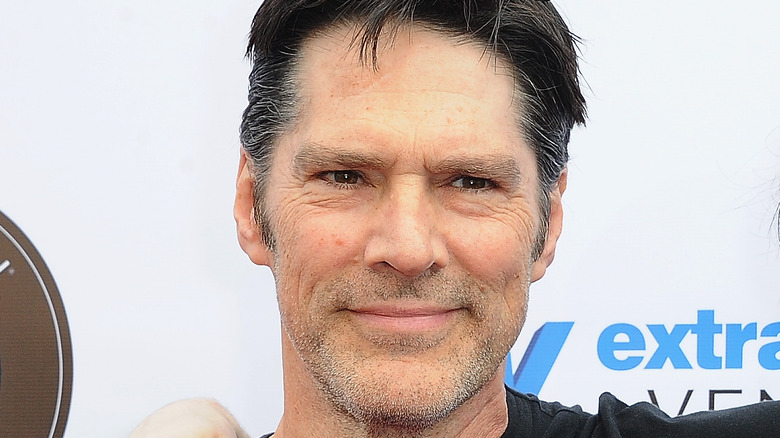 Thomas Gibson smiling at poker event