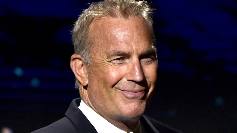 Kevin Costner smiling