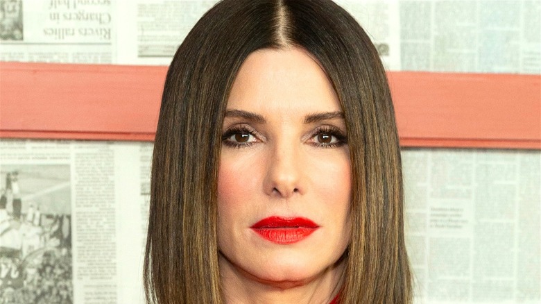 Sandra Bullock serious