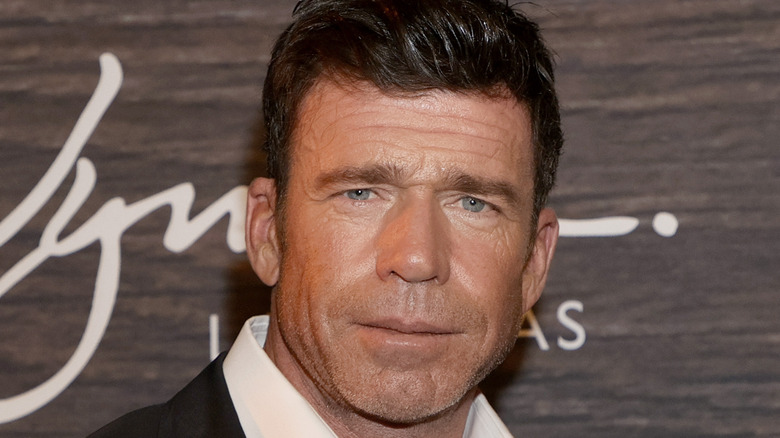 Taylor Sheridan posing for pictures