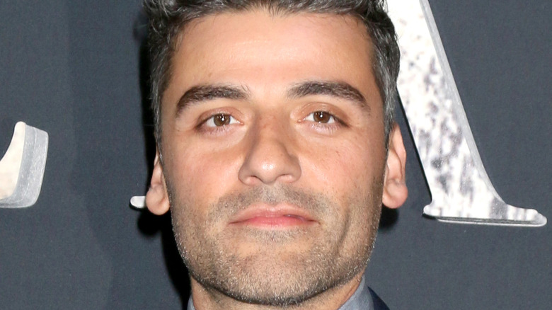 Oscar Isaac at premiere