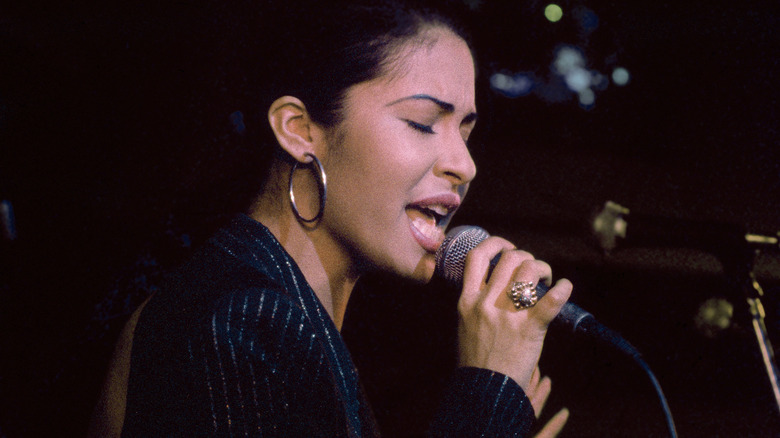Selena at the Hard Rock Cafe