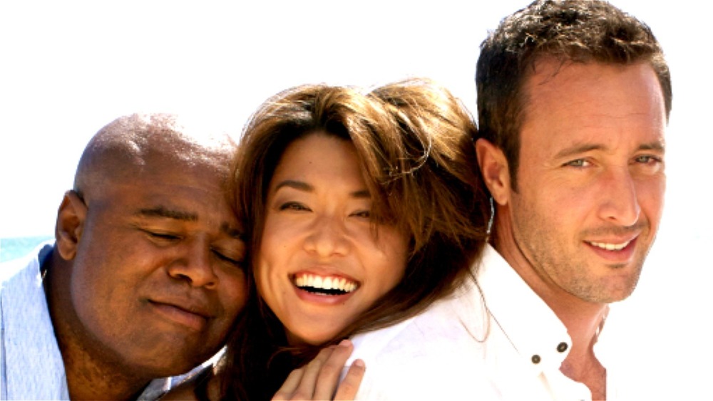 Hawaii Five-0 cast members smiling