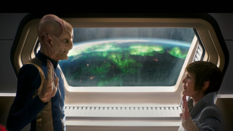 Doug Jones as Saru in Discovery