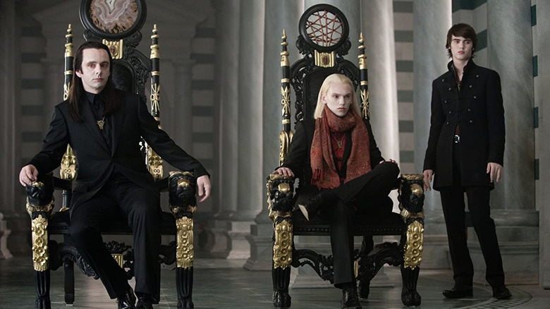 Michael Sheen, Jamie Campbell-Bower in Twilight Saga: New Moon
